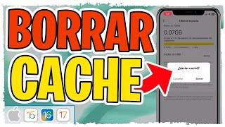 Como Borrar Cache en iPhone ✅ [upl. by Johnnie764]