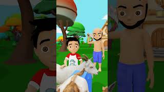 बकरीओ ने बचाई अब्बू की जान🥺🥺🥺  Funny Video  Gulli Bulli  Cartoon  granny  tmkoc  shortscomedy [upl. by Enelak880]