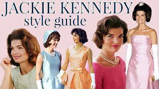 JACKIE KENNEDY Style Guide  Preppy Style Icons [upl. by Blanchette]