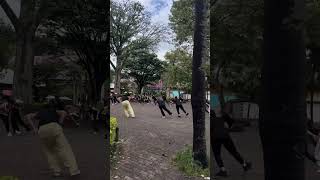 Dancing Colombians at the Park [upl. by Hgielrebma]