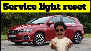 how to reset a service light notification on a Fiat tipo 2015 2016 2017 2018 2019 2020 2021 2022 [upl. by Oluas]