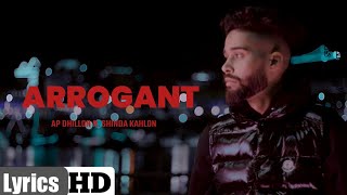 Arrogant  AP DHILLON  Shinda Kahlon  Latest Song  ap dhillon all songs  GMINXR  apdhillon [upl. by Karlin]