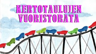 Kertotaulujen vuoristorata 2 3 4 ja 5 kertotaulut [upl. by Ruomyes]