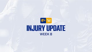 AFLW Injury Update  Week 8 [upl. by Aicilef]