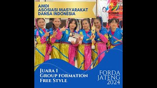 babybossdancer Juara 1 quotFORDA AMDI JATENG 2024quot [upl. by Sinnel409]