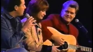 Ricky Skaggs Patty Loveless Vince Gill — quotGo Rest High on That Mountainquot — Live [upl. by Arreic]