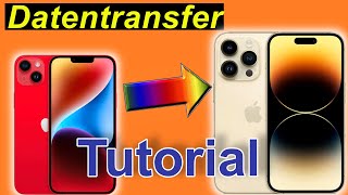 Tutorial Datentransfer von iPhone zu iPhone  2 Wege  SeppelPower [upl. by Lerad]