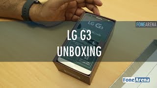 LG G3 Unboxing [upl. by Dnar]