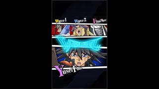 Yugioh Duel Links  Yusei Fudo Vs 3 Boss x Paradox Aporia and ZONE [upl. by Durnan]