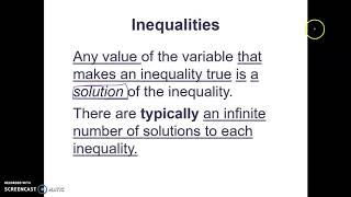 Algebra 1 41 Trichotomy Property of Inequalities [upl. by Atrebor]