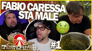 ASSURDO  MANGIA ZUPPA DI TARTARUGA E VOMITA 🤮  Pechino Express 2024 Reaction Ep1  adv [upl. by Neeka855]