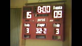 High School Boys Basketball Mineral Point at Iowa Grant February 2nd 1988 [upl. by Annawot]