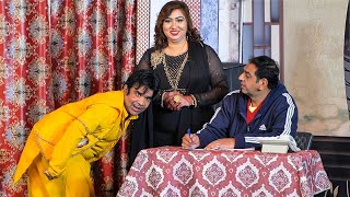 Gudu Kamal With Noor Malik amp Shari Khan  New Best Comedy  Punjabi Stage Drama Clip 2023 [upl. by Ylnevaeh]