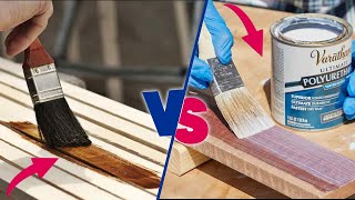 Varnish Vs Polyurethane Whats the Difference and Which to Choose [upl. by Treve]