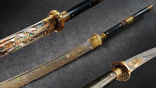 The sword of the Qing Dynasty was recreated by blacksmiths with astonishing beauty [upl. by Aitnahs]