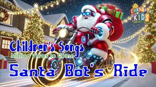 Santa Bots Ride Santa Robot Ride Christmas kids [upl. by Ilil983]