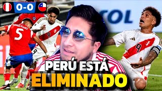 😭FANODRIC HABLA DEL PERÚ 0  0 CHILE❌❌ ADIÓS MUNDIAL [upl. by Harlie453]