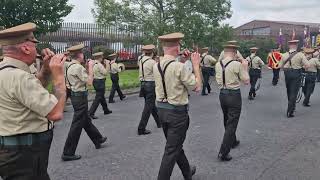 Greengairs Thistle 4  Brian Robinson Parade 020923 [upl. by Eclud]