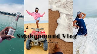 Peaceful Getaway  VLOG  Swakopmund  First time Quad Biking  Lots lots of playing😹 [upl. by Arayc920]