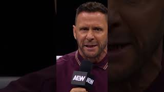 NigelMcGuinness threw out the challenge to AEW World Champion BryanDanielson during AEWDynamite [upl. by Gnoz]