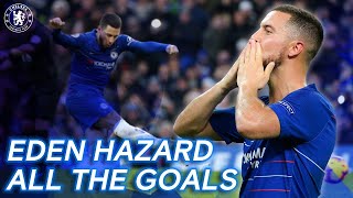 All 110 goals of Eden Hazard with Chelsea shirt [upl. by Amme]