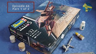 Episode 44 Part 1 of 2 Tornado GR1 quotGulf Warquot Revell 132 scale Kit n° 03892 [upl. by Syned160]