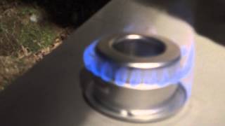 AntiGravityGear Katahdin Stove Ignition [upl. by Enillebyam]