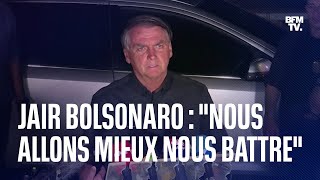 Présidentielle au Brésil Jair Bolsonaro dit avoir quotsurmonté les mensongesquot des sondages [upl. by Anayaran]