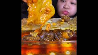 SPICY MUTTON FAT CURRY🔥 BUTTER NAAN  shorts mukbangn asmreating mukbangasmr asmr [upl. by Barren]