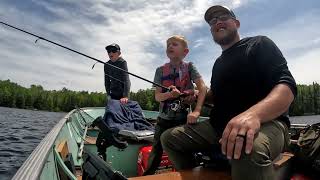 Voyageurs National Park Fishing Part 2 [upl. by Pine]