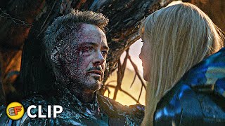 Tony Starks Death Scene  Avengers Endgame 2019 IMAX Movie Clip HD 4K [upl. by Aneehsram983]