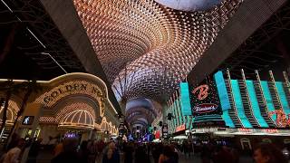 See the Worlds Largest Video Screen in Las Vegas at Fremont Street Experience [upl. by Ahcsatan817]