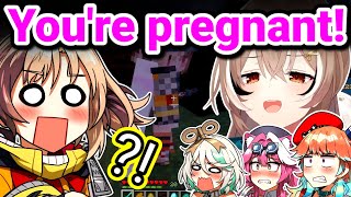 Mumei assumes that GG is pregnant with Ames Child 𝙀𝙫𝙚𝙧𝙮𝙤𝙣𝙚 Hololive [upl. by Emmalyn]