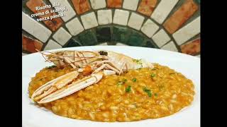 RISOTTO CON CREMA DI SCAMPI SENZA PANNA RICETTA 👇 👇 [upl. by Massarelli]