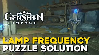 Genshin Impact Lamp Frequency Puzzle Solution Release The Safety On The Cannons Breech [upl. by Jenesia]