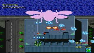 Cyber Core JP 1991 Shoot Em Up Sharp X68000 GAMEPLAY HD [upl. by Reinke]