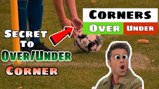 Over 75 Corners Betting Strategy  How to Always Make money With OverUnder Corner [upl. by Akilam]