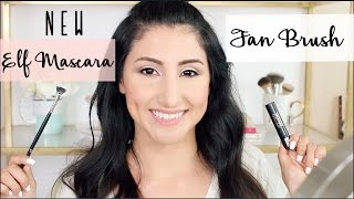 NEW ELF Mascara Fan Brush Review and Demo [upl. by Tade]