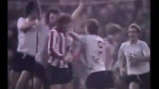 Allardyces Bullet Header 1975 vs Sunderland [upl. by Mcgee]