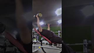 Incline dumbbell fly chest workout peerajmalrazaqadriofficial [upl. by Ihtac]