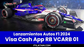 Visa Cash App RB VCARB 01  Presentación Autos F1 2024 [upl. by Drewett368]