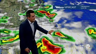 WPTV First Alert Weather Forecast for Afternoon of Wednesday Sept 18 2024 [upl. by Thurlough]