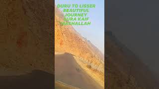 DURU SHAHBAD TO LISSER ROAD BEAUTIFUL JOURNEY PLZ SUPPORT AND SUBSCRIBE followers3289 [upl. by Jagir190]