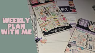 PLAN WITH ME  ERIN CONDREN PLANNER SET UP  OCTOBER 21ST [upl. by Nybor]