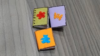 how to make easy cute mini book miniature craft for kidspapercraftshots ytshortslearningpittara [upl. by Onairpic]