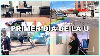 ₊˚⊹♡ DAILY VLOG  Vamos a la U Primer dia de clases ₊˚⊹♡ [upl. by Garald]