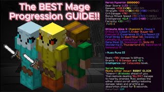 The BEST Mage Progression Guide 2024 Hypixel Skyblock [upl. by Julienne400]