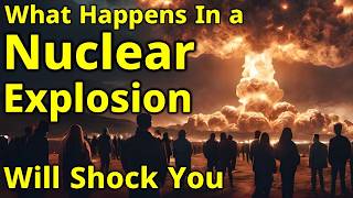 Nuclear Bomb Explosion in a City  StagebyStage Explanation with Real video Footage [upl. by Ecikram508]