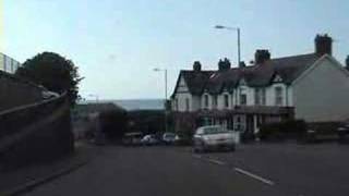 Penparcau Road Aberystwyth Wales A487 Road Video [upl. by Nilyarg]