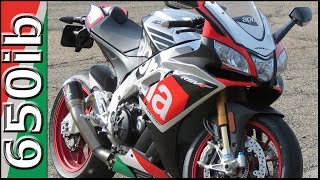 Aprilia RSV4 RF  Austin Racing GP1R exhaust Fly By amp Sound [upl. by Leiria]